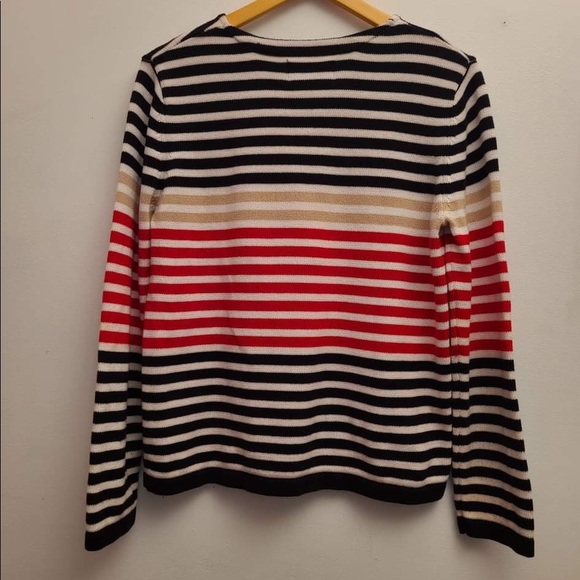 Sag Harbor Knitted Stripes Sweater - Picture 2 of 3